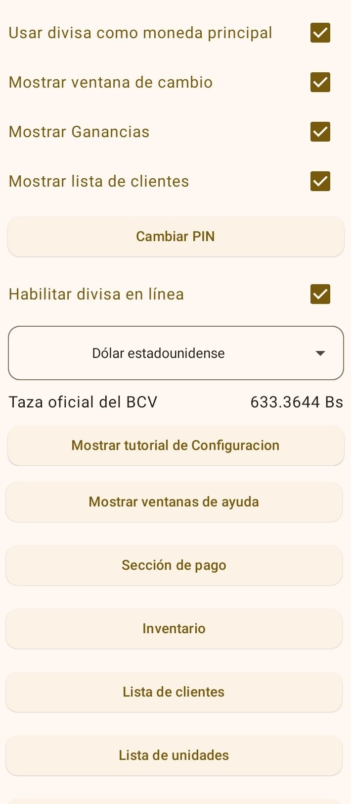 Paso 1: Definir Moneda Operativa